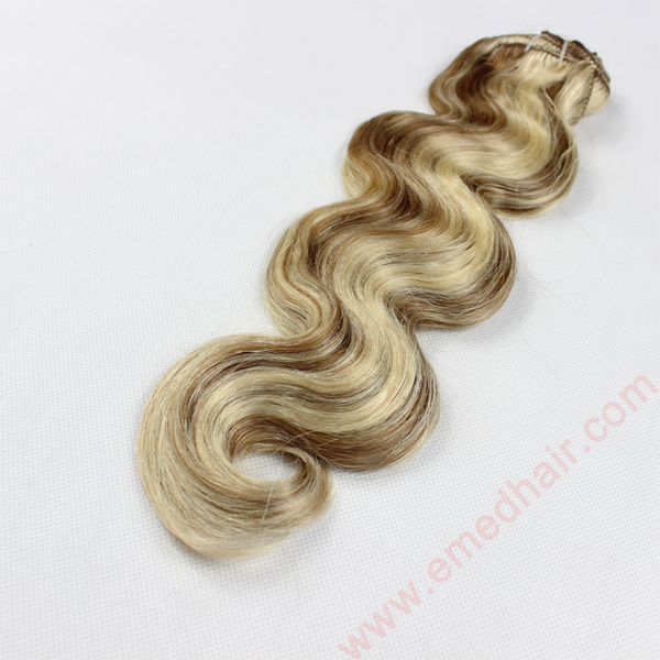 Dark blonde hair extension  LJ20